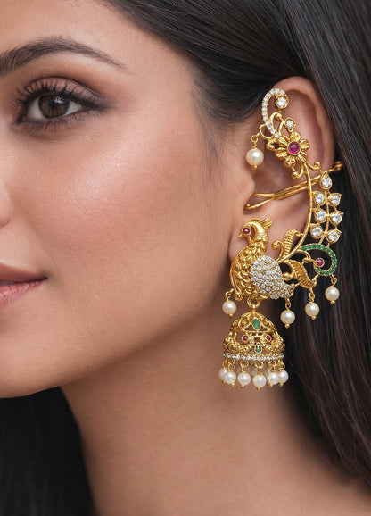 Mayura Goldpolish Earcuffs