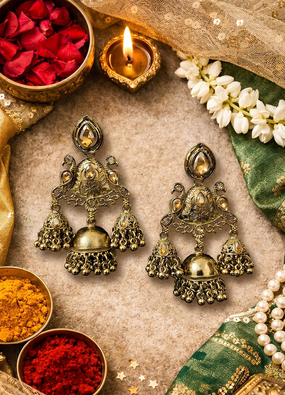 Induchand Earrings
