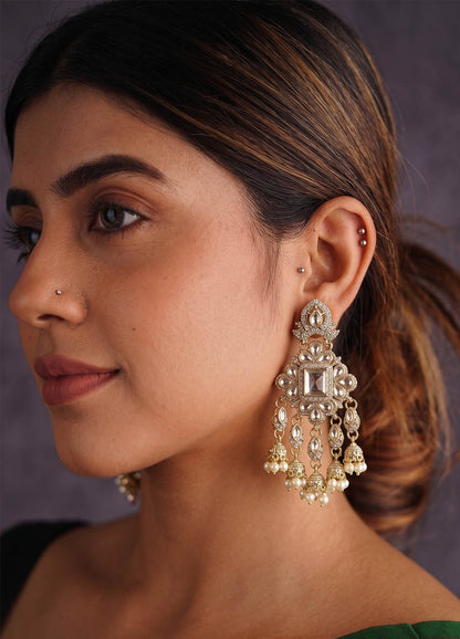 Rajrani Polki Earrings